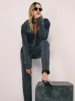 ACTIVE CLOUD PANTS | אפור