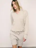 ⁦HOODIE CROCHET | אבן בהיר⁩ – תמונה ⁦5⁩