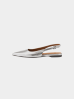 ⁦VAGABOND HERMINE FLATS | כסף⁩ – תמונה ⁦2⁩
