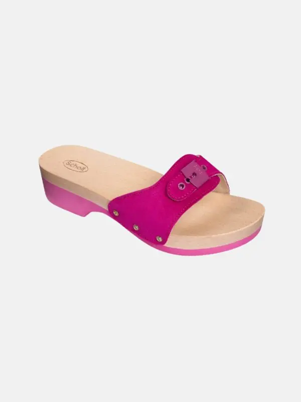 SCHOLL PESCURA HEEL MATT | ורוד פוקסיה