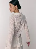 ⁦SHIFFON SHIRT | בז׳⁩ – תמונה ⁦2⁩