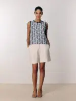 ⁦JAFFA SHORTS | קרם⁩ – תמונה ⁦4⁩