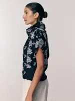 ⁦JAFFA TOP |  שחור⁩ – תמונה ⁦2⁩