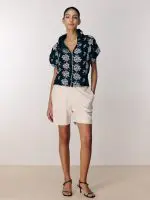 ⁦JAFFA TOP |  שחור⁩ – תמונה ⁦4⁩