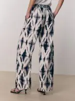⁦NEW BREEZE PANTS | אפור מודפס⁩ – תמונה ⁦5⁩