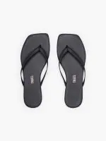 ⁦TKEES SQUARE FLIP-FLOPS | שחור⁩ – תמונה ⁦2⁩
