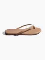 ⁦TKEES LILY FLIP-FLOPS | בז'⁩ – תמונה ⁦3⁩