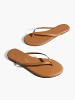 ⁦TKEES LILY FLIP-FLOPS | חום בהיר⁩ – תמונה ⁦2⁩