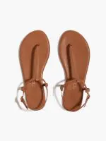 TKEES MARIANA FLIP-FLOPS | חום בהיר