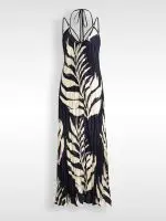 ⁦VIVI DRESS | שחור מחולק⁩ – תמונה ⁦6⁩