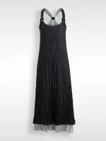 ⁦DOUBLE DRESS | שחור⁩ – תמונה ⁦3⁩