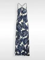 ⁦RESORT DRESS | כחול מחולק⁩ – תמונה ⁦7⁩