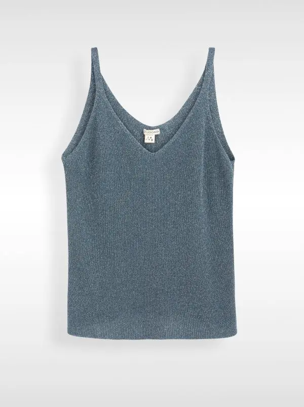 LUNA TOP | כחול