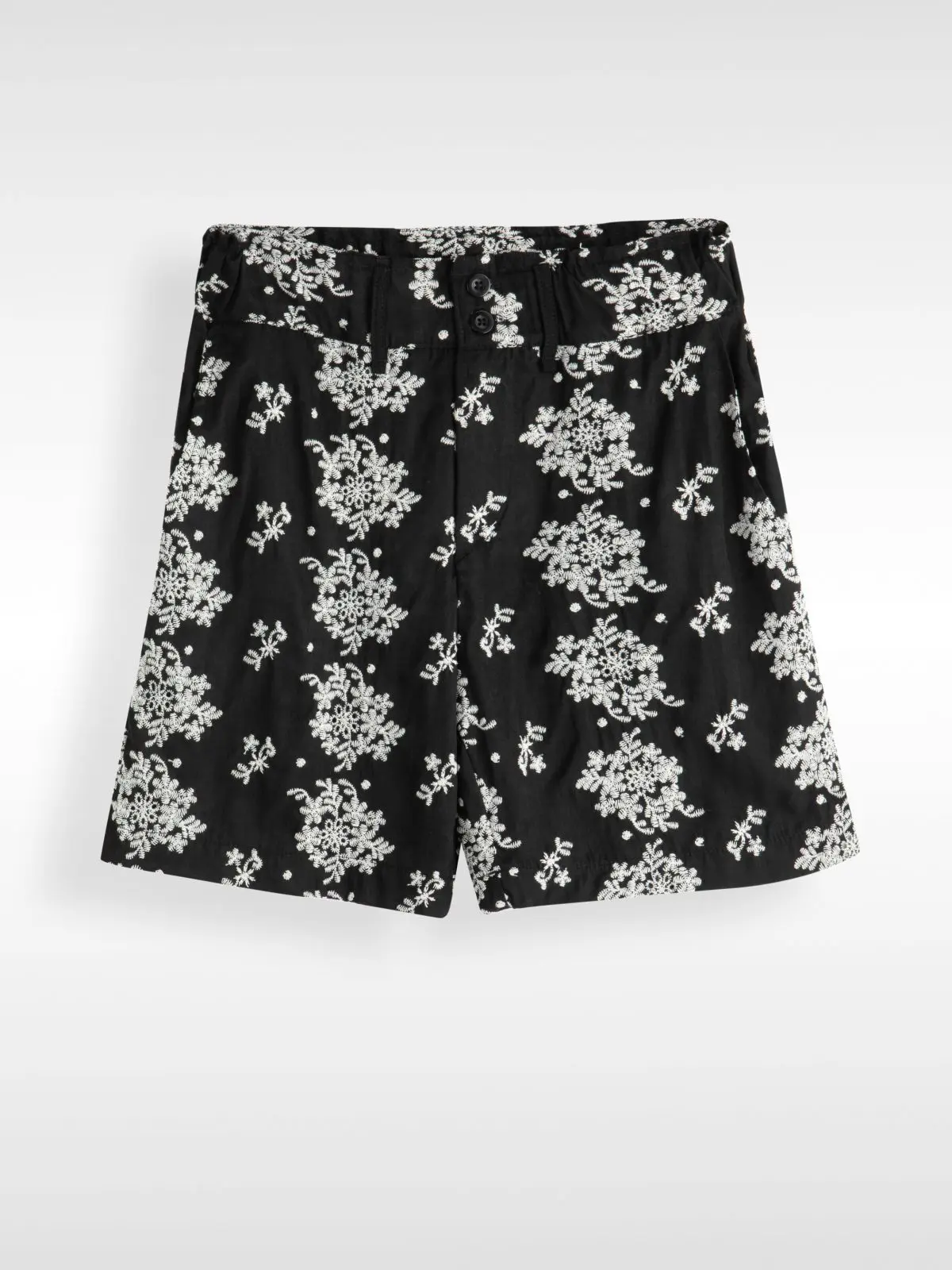 ⁦JAFFA SHORTS | שחור רקום⁩ – תמונה ⁦1⁩