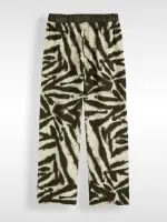 ⁦NEW BREEZE PANTS | זית מחולק⁩ – תמונה ⁦2⁩