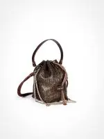 ⁦SAC MIMI BAG | חום מבריק⁩ – תמונה ⁦3⁩