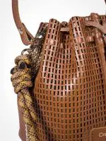 ⁦SAC MIMI BAG | חום⁩ – תמונה ⁦2⁩