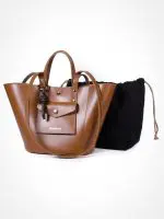 ⁦NOTE BAG | חום⁩ – תמונה ⁦2⁩