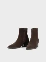 VAGABOND KELSEY SUEDE | חום כהה