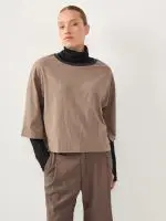 ⁦T-STAR SHIRT | חום בהיר⁩ – תמונה ⁦7⁩