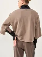 ⁦T-STAR SHIRT | חום בהיר⁩ – תמונה ⁦3⁩