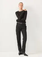 ⁦NIKI WEST SHIRT | שחור⁩ – תמונה ⁦2⁩