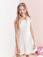 ⁦שמלת GRACE | שמנת⁩ – תמונה ⁦4⁩