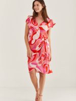 ⁦EMILY DRESS | פוקסיה⁩ – תמונה ⁦5⁩