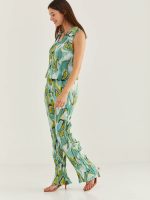 ⁦WRINKLED PANTS | ירוק משולב⁩ – תמונה ⁦2⁩