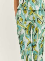 ⁦WRINKLED PANTS | ירוק משולב⁩ – תמונה ⁦5⁩