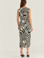 ⁦ANDY DRESS | שחור לבן⁩ – תמונה ⁦6⁩