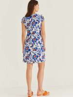 ⁦EMILY DRESS | כחול משולב⁩ – תמונה ⁦6⁩