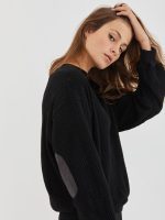 סוודר ניקי | שחור