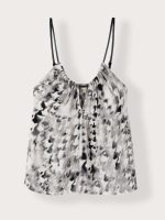 ⁦IBIZA TOP | שחור לבן⁩ – תמונה ⁦3⁩