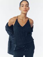 ⁦גופית שיפון | שחור⁩ – תמונה ⁦3⁩