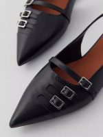 ⁦VAGABOND HERMINE FLATS | שחור⁩ – תמונה ⁦4⁩