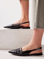VAGABOND HERMINE FLATS | שחור