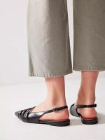 ⁦VAGABOND HERMINE FLATS | שחור⁩ – תמונה ⁦5⁩