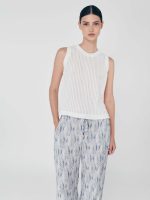 ⁦LINE TOP | לבן⁩ – תמונה ⁦3⁩