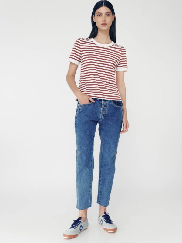 CROPPED DENIM PANTS | ג׳ינס