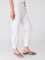 ⁦WOW PANTS | לבן⁩ – תמונה ⁦7⁩