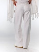⁦NEW BREEZE PANTS | לבן שבור⁩ – תמונה ⁦4⁩