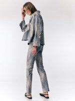 ⁦CHINO GO PANTS | כחול⁩ – תמונה ⁦4⁩