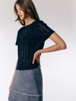NY SHIRT | שחור תחרה