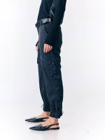 ⁦WOW PANTS | שחור⁩ – תמונה ⁦2⁩