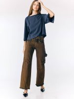 ⁦T-STAR SHIRT | אפור כהה⁩ – תמונה ⁦6⁩