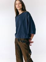 ⁦T-STAR SHIRT | אפור כהה⁩ – תמונה ⁦4⁩