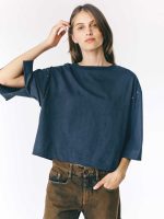 T-STAR SHIRT | אפור כהה