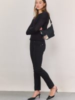 CHINO GO PANTS | שחור