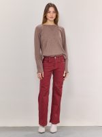 ⁦WASHED SHIRT | חום⁩ – תמונה ⁦3⁩